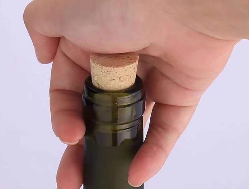 Aliotech 10PCS Natural Soft Wood Corks Tapered Wooden Bottle Stopper