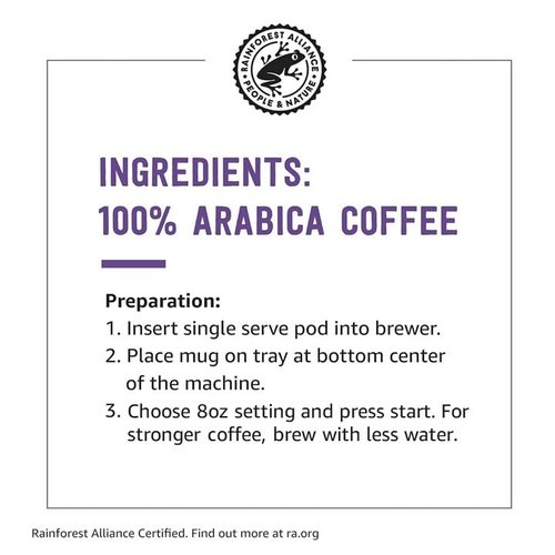 Happy Belly Light Roast Coffee Pods - Breakfast Blend for Keurig 2.0 | 100 Count