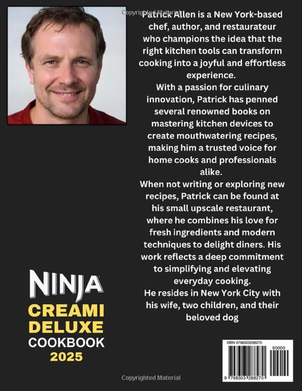 Ninja Creami Deluxe Cookbook 2025 - Easy Homemade Frozen Treats: Ice Cream, Sorbet, Gelato & More