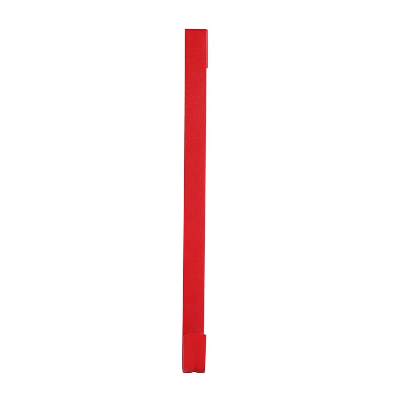 Sattiyrch 12" Wreath Hanger for Front Door,Steel Over The Door Hanger Hook,Wreath Door Hanger (Red,2)