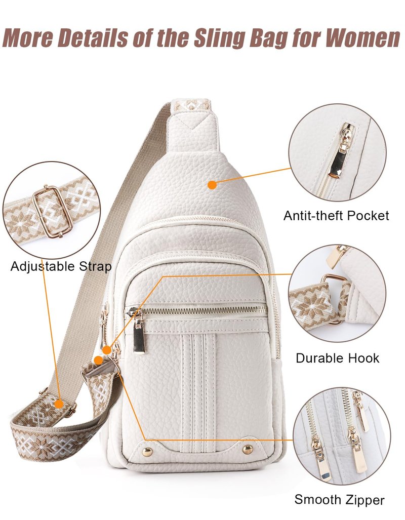Mothers Day Gifts for Mom Crossbody Bags Anniversary Birthday Mom Gifts for Women Sling Bag Fanny Pack Chest Anti Theft Purse Christmas Secret Santa Gift Ideas for Her Girlfriend Wife