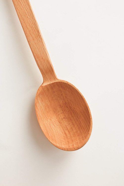 ECOSALL Heavy Duty Large Wooden Spoon 18-inch, Long Handle Cooking Tool With a Scoop. Nonstick Big Spoon for Stirring Mixing Cajun Crawfish Boil Wall Décor. Super Strong Sturdy Giant Hardwood Untesil