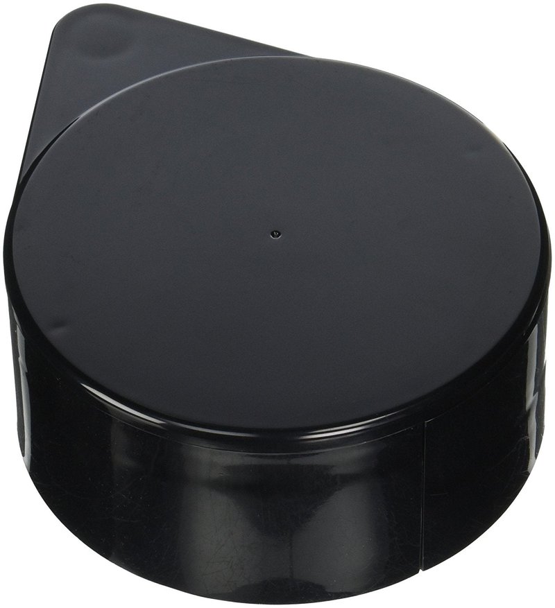 New Star Foodservice 48360 Plastic 3-Tier Bar Glass Rimmer, Black