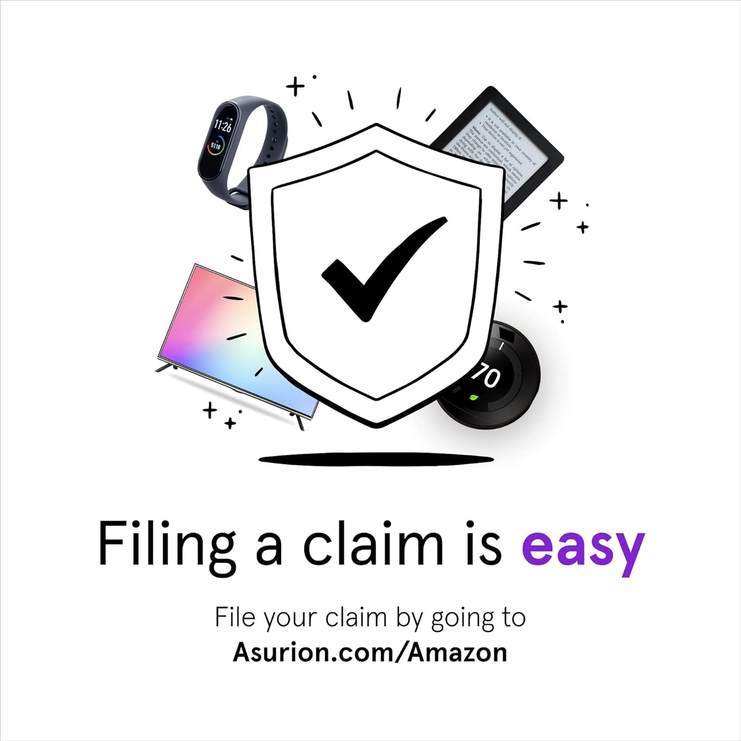 ASURION 4-Year Housewares Protection Plan - Comprehensive Coverage for Items Priced $60-$69.99