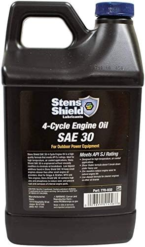 Stens Shield 48oz SAE 30 4-Cycle Engine Oil - Premium Performance for Small Engines