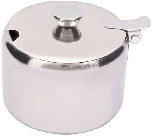 Skiennix Mini Kitchen Spice Storage Jar - Versatile Sugar, Jam, and Salt Container (9.5cm)