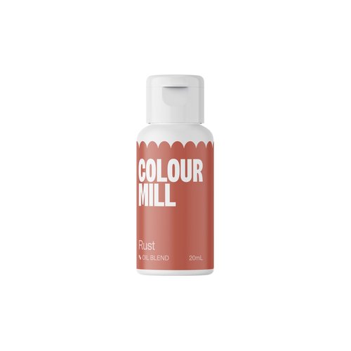 Colour Mill Oil-Based Food Coloring, 20 Milliliters Rust