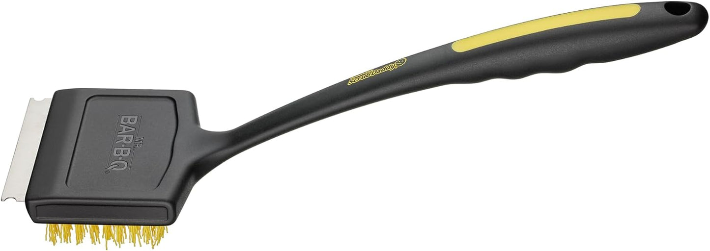 Mr. Bar-B-Q Oversized Grill Brush - Effortless Cleaning with Scrub Daddy Technology