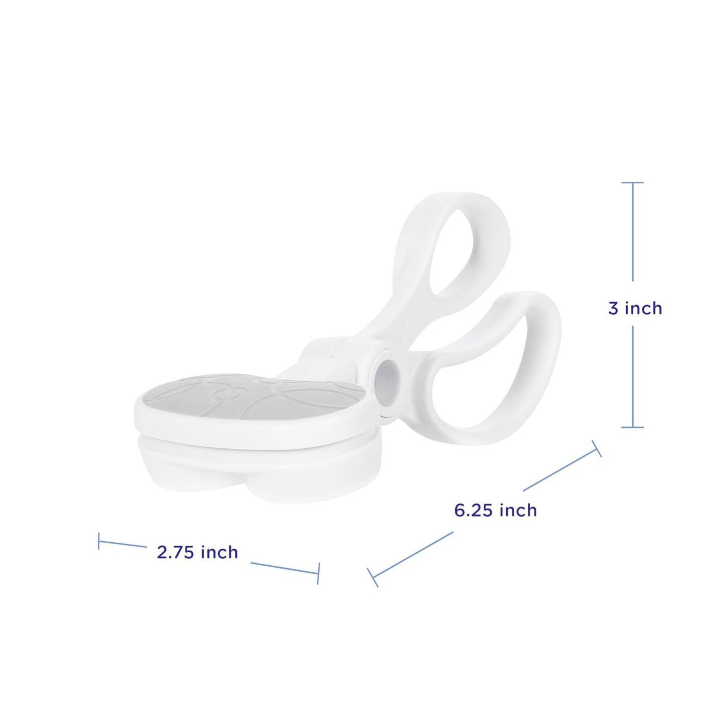 Ubbi Dual Grape Cutter - Safe & Easy Stainless Steel Fruit Slicer for Kids & Toddlers