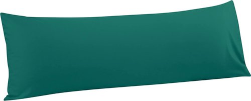 FLXXIE Body Pillow Cover - Super Soft Microfiber 20x54 Long Pillowcase | Wrinkle & Stain Resistant, Dark Green