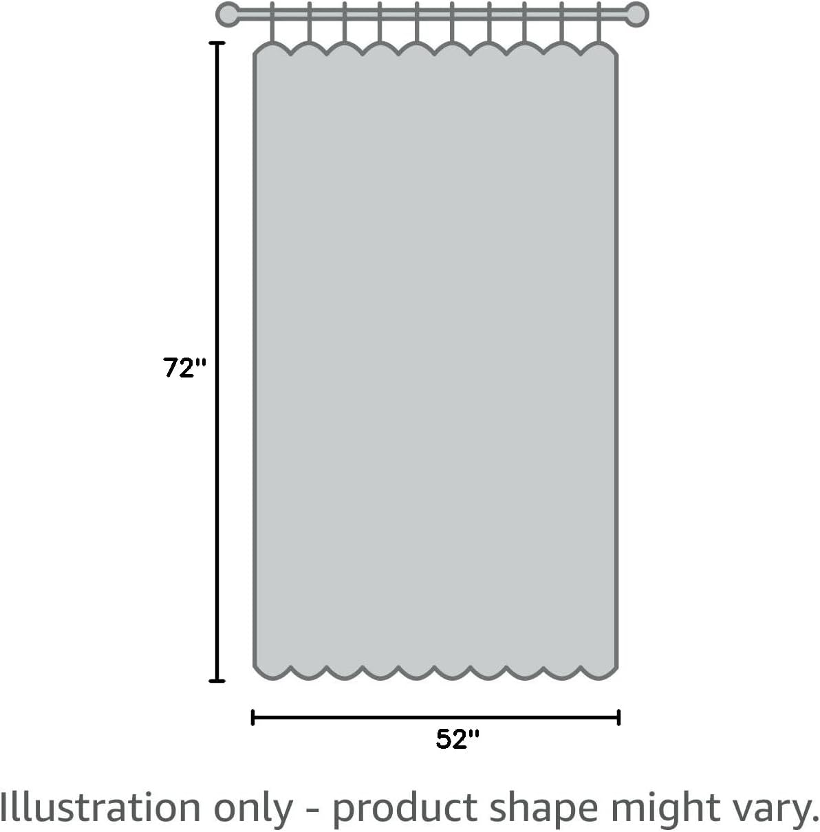 MIULEE Blackout Linen Textured Curtains - Thermal Insulated Dusty Rose Drapes | 52 x 72 Inch (2 Panels)