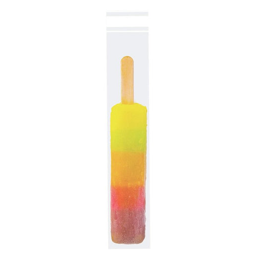 Morepack Self Sealing Cellophane Bags,2x10 Inches 100 Pcs Clear Pretzel Rod Bags, Resealable Bag for Packaging ICY Candy Popsicle