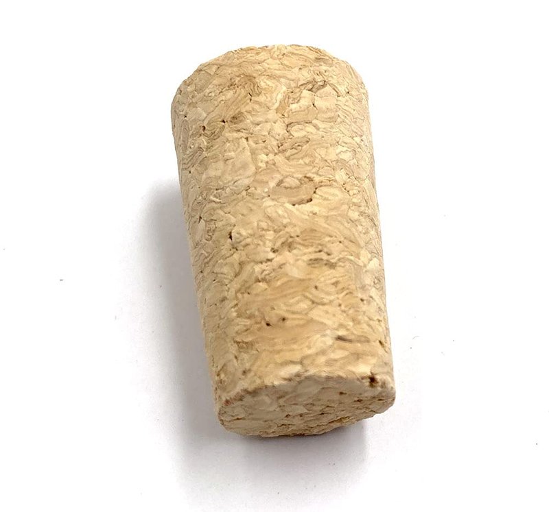 Aliotech 10PCS Natural Soft Wood Corks Tapered Wooden Bottle Stopper