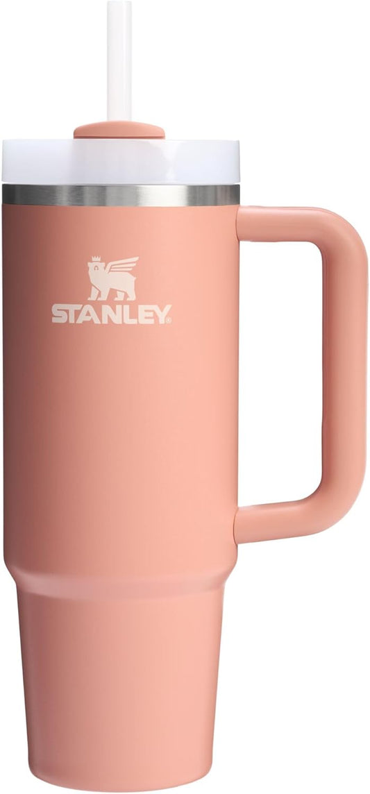 STANLEY Quencher H2.0 Tumbler - 30 oz Insulated Stainless Steel Cup with Handle & Straw | BPA-Free | Sienna