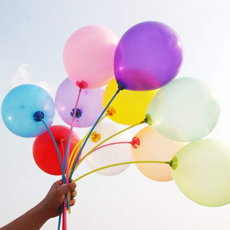ZHIYE Party Balloons Assorted 8 Inch 100 pieces Bright Metallic Balloons Suitable for Birthday Parties, Weddings, Anniversaries, Celebrations