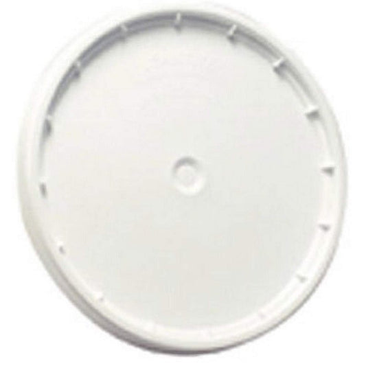 LEAKTITE 6GLD 5 -Gallon lon White Plastic Pail Lid