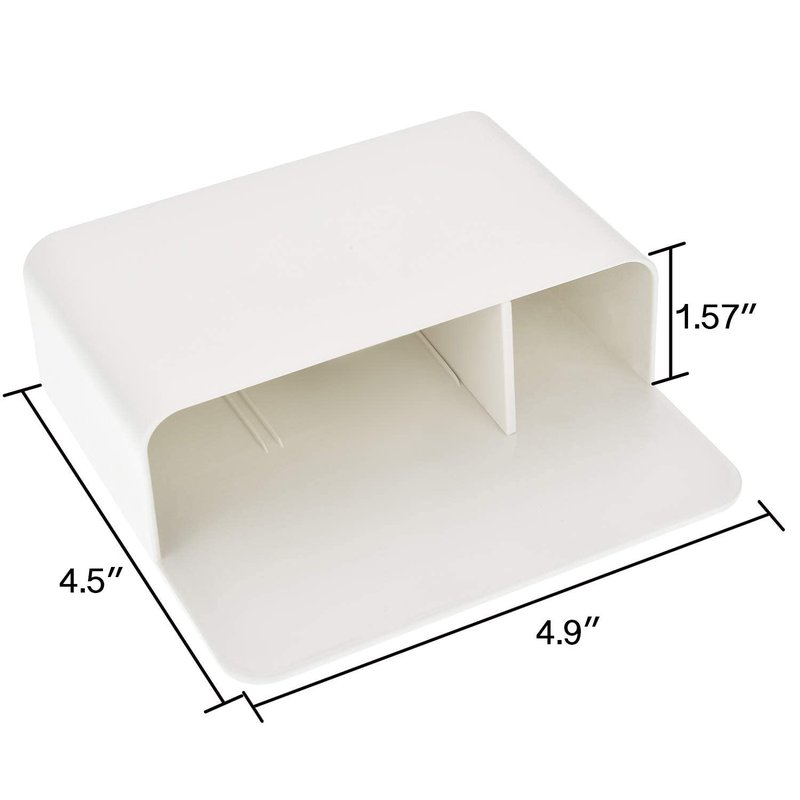 Marbrasse Magnetic Dry Erase Marker Holder,Pen and Eraser Holder for Whiteboard，Magnet Pencil Cup Utility Storage Organizer for Office, Refrigerator, Locker and Metal Cabinets (2 Pack)