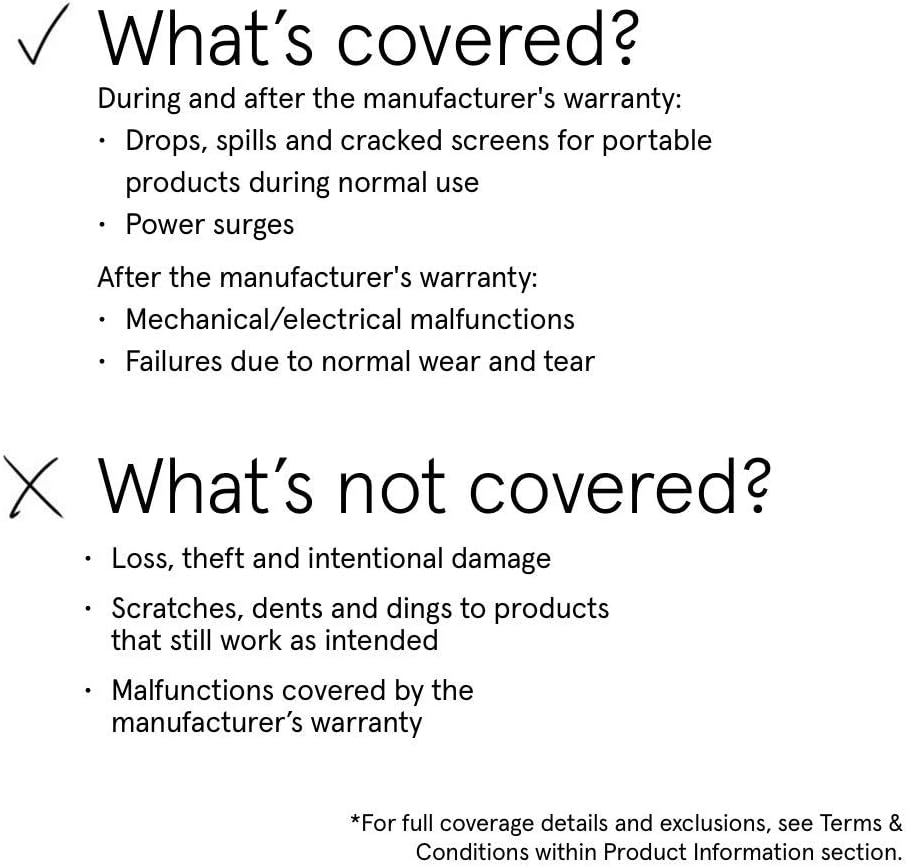 ASURION 4-Year Housewares Protection Plan - Comprehensive Coverage for Items Priced $60-$69.99