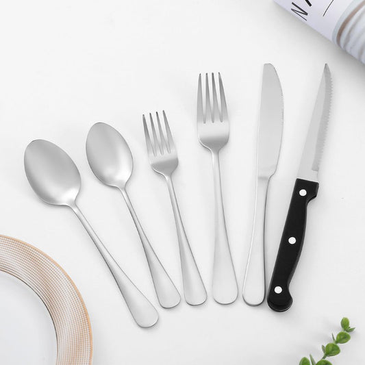 8 Pcs Dinner Forks Set, Food Grade Stainless Steel Forks Silverware, Metal Fork, Flatware Fork for Home, Kitchen or Restaurant, Mirror Polished, Dishwasher Safe, 8 Inches