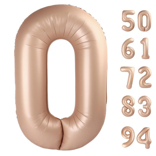 Light Brown Number 12 Balloon 40 inch, Tan 12 Number Balloons, Khaki 12th Sandy Brown Birthday Decorations, Beige 12 Year Old Girls Boys Light Brown Party Supplies