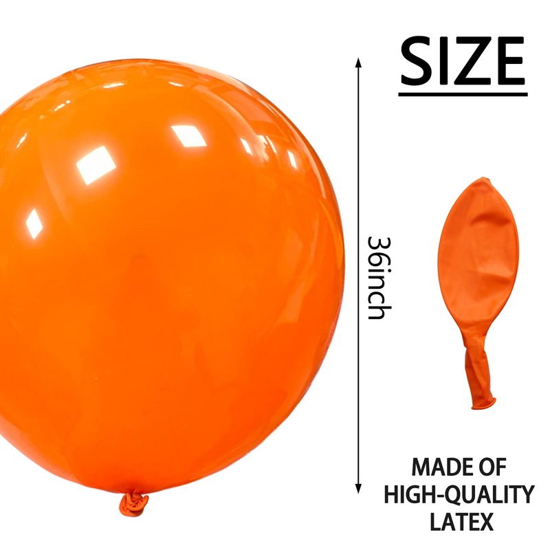 9Pcs Big 36 Inch Balloons, assroted giant balloon, Latex Ballons, Large Balloons for Birthday Wedding Party Decorations.