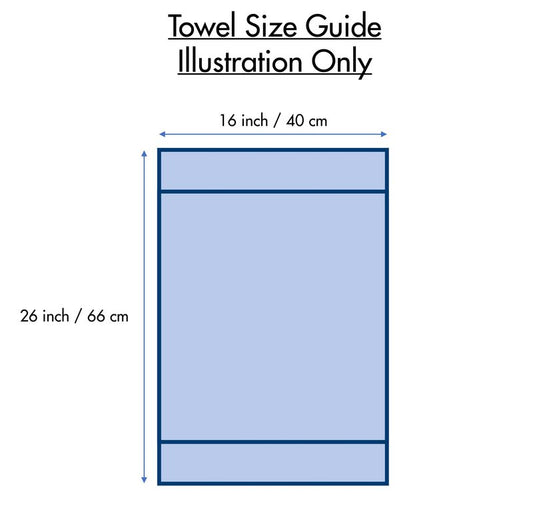 Premium Kitchen Towels (16”x 26”, 6 Pack) | Large Cotton Kitchen Hand Towels | Popcorn Striped Design | Dish Towels | 430 GSM Highly Absorbent Tea Towels Set with Hanging Loop | Blue