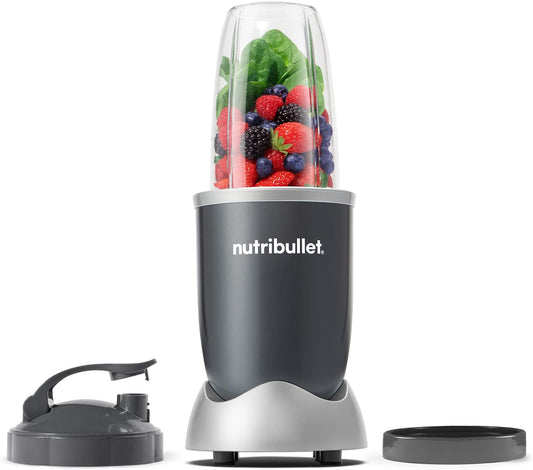 Nutribullet Personal Blender - 24 Ounces, 600 Watt | Perfect for Shakes, Smoothies & Food Prep - Gray