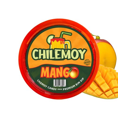 CHILEMOY Rim Dip Chamoy | Handcrafted Mexico | Chamoy Rim Paste for Cocktails, Beer, Seltzer, Michelada Rim Dip | Tajin Rimmer for Cocktails 8oz Mango