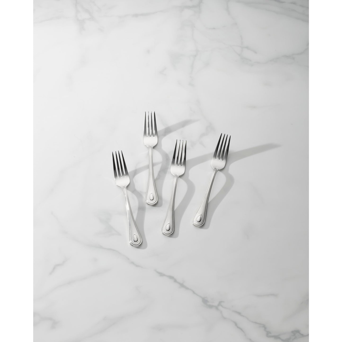 Lenox 894745 French Perle Salad Forks, Set Of 4
