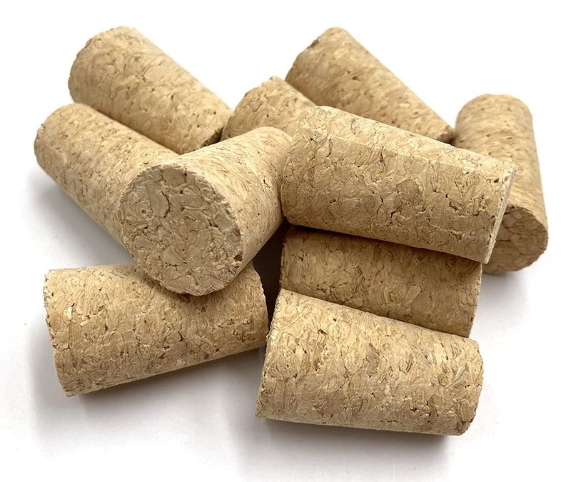 Aliotech 10PCS Natural Soft Wood Corks Tapered Wooden Bottle Stopper
