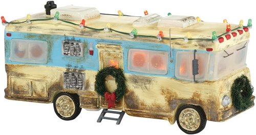 Department 56 Cousin Eddie's RV Lit Figurine - National Lampoon's Christmas Vacation | 7.87 Inch, Multicolor