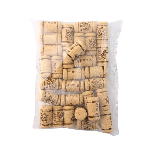 FastRack Bag of 30, 9 Premium Straight Wine Corks for Wine Bottles - 15/16" x 1-3/4" - Beige, Wine Bottle Cork Stoppers, Replacement Corks for Wine Beer Bottles