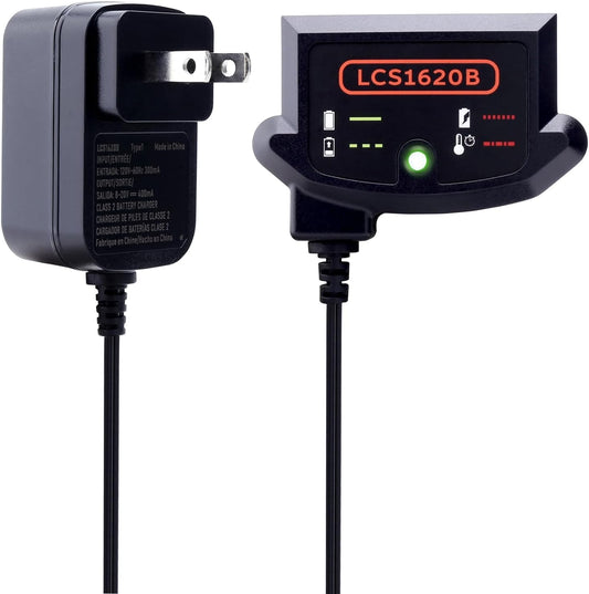 Lasica 20V Lithium Battery Charger - Compatible with Black & Decker LBXR20 Series | Efficient Charging Solution