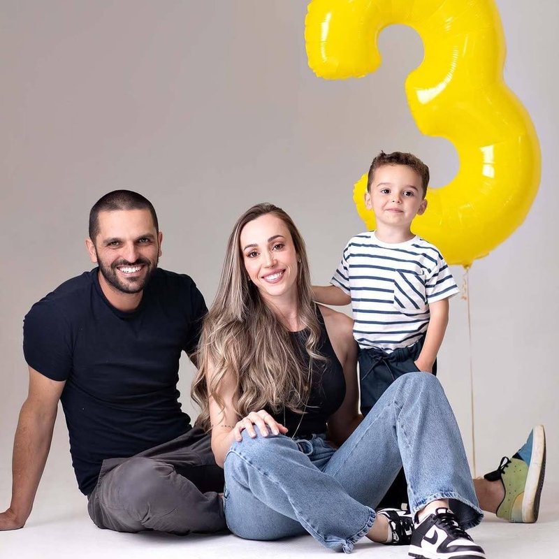 Yellow Number 5 Balloon 40 Inch, 5th Birthday Party Decorations for Children, Giant 5 Foil Balloon for Party Supplies