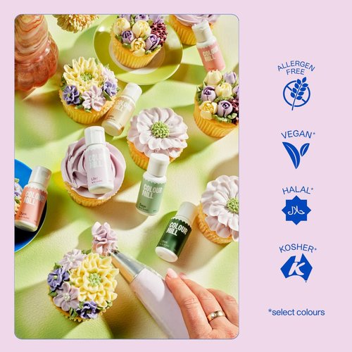 Colour Mill Oil-Based Food Coloring, 20 Milliliters (Primary Pack)