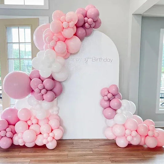 Awenztech Light Pink Balloons 12 inch, Pastel Pink Latex Balloon 50pcs Party Balloons for Graduation Bridal Baby Shower Gender Reveal Birthday Party Decorations