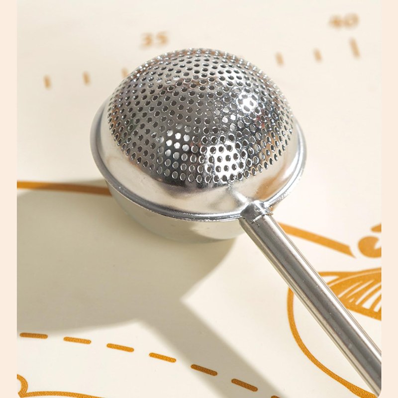 Powdered Sugar Shaker Duster Mini Sifter Flour Duster For Bread Baking With 18/8 304 Stainless Steel Spring Operated Handle For Sugar Flour And Spices