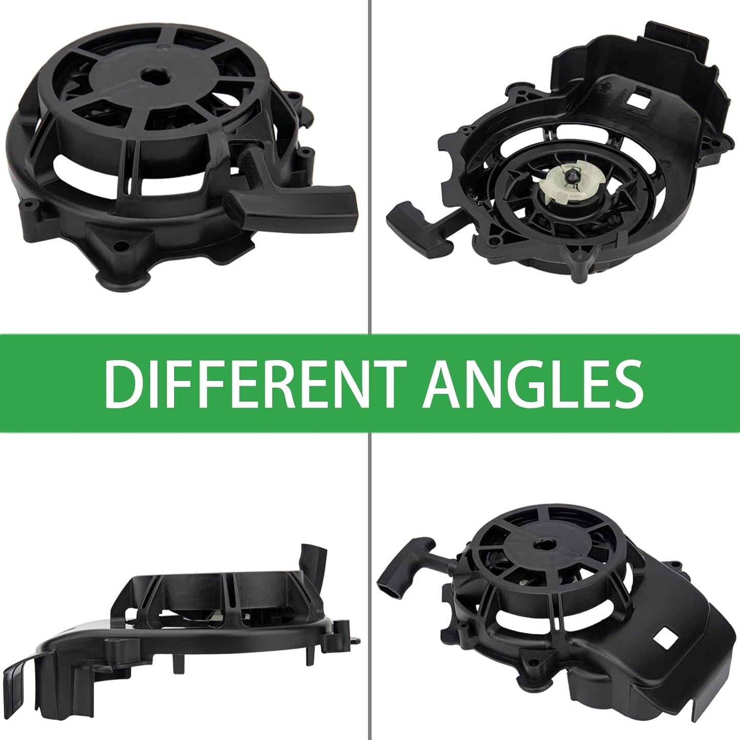 ZMCYNG Recoil Starter Assembly - Fits 093J02, 103M02, 103M05, 104M02 Lawn Mowers | Black