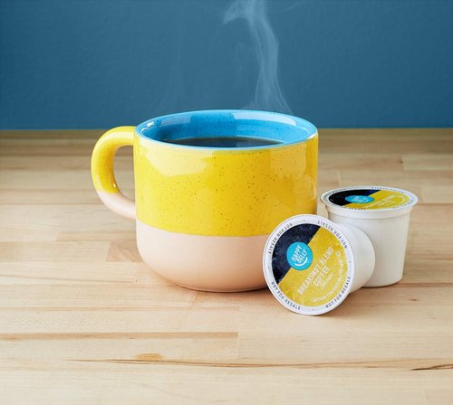 Happy Belly Light Roast Coffee Pods - Breakfast Blend for Keurig 2.0 | 24 Count