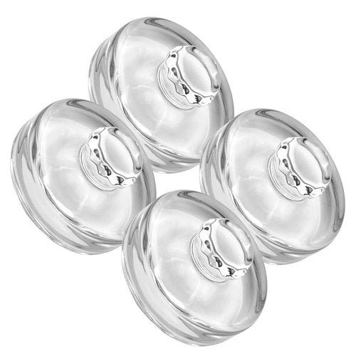 Fullgreat 4 Pack Fermentation Glass Weights with Handle for Large Wide Mouth Mason Jars, Dishwasher Safe