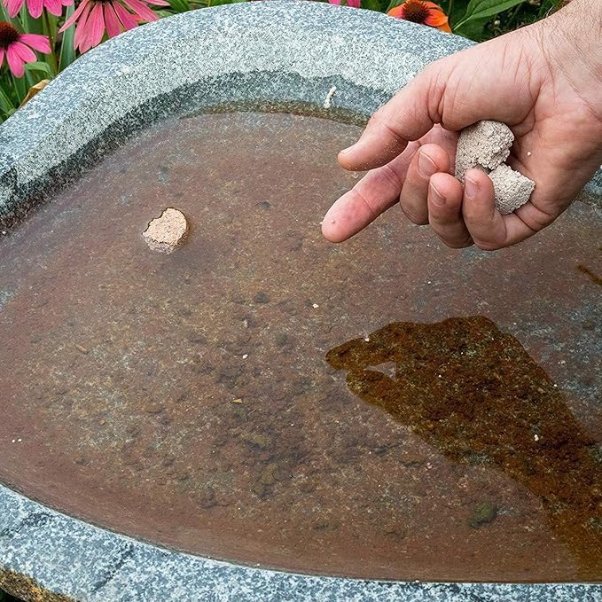 Summit Mosquito Dunks - Effective 2-Pack Natural Larvicide for Mosquito Control