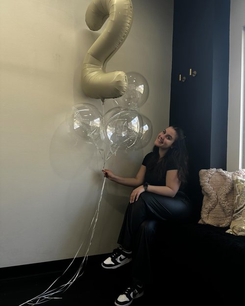 Cream 4 Balloon, Number Balloons 40 Inch, 4th Cream Party Decorations, Four Large Numbers for Party Decor, Number 4 Balloon