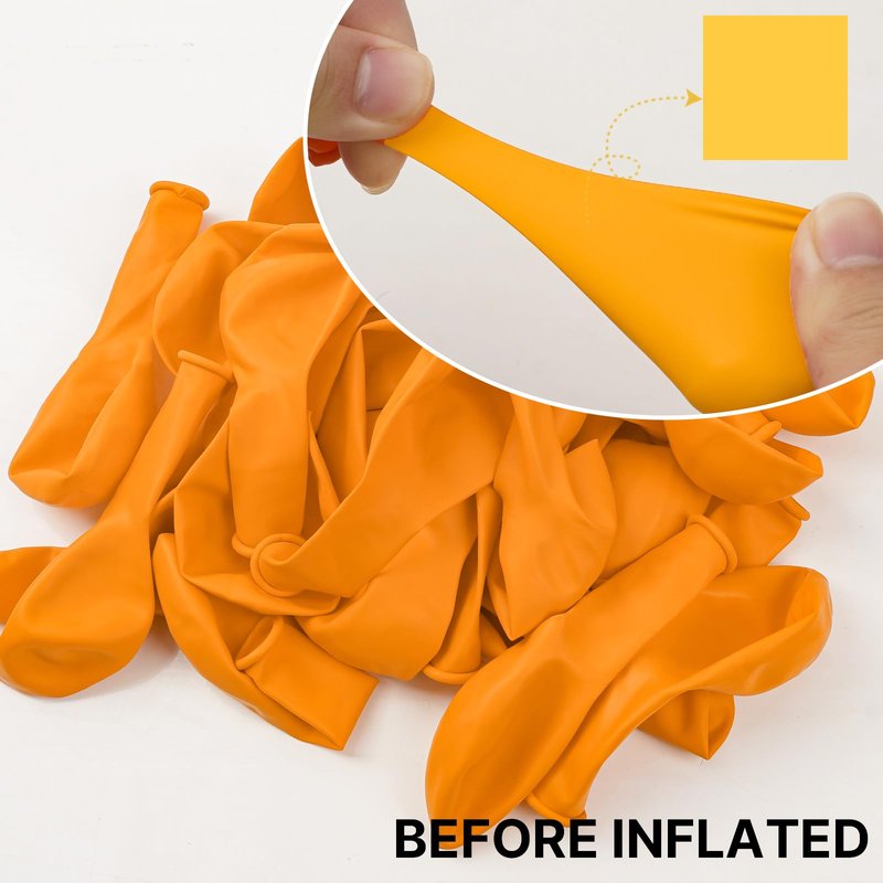 PartyWoo Mustard Yellow Balloons 100pcs Different Sizes of 36 18 12 10 5 Inch Yellow Fall Balloon Arch Kit for Birthday Engagement Baby Shower Bee Sunflower Little Cutie Party Decorations Yellow-Y10