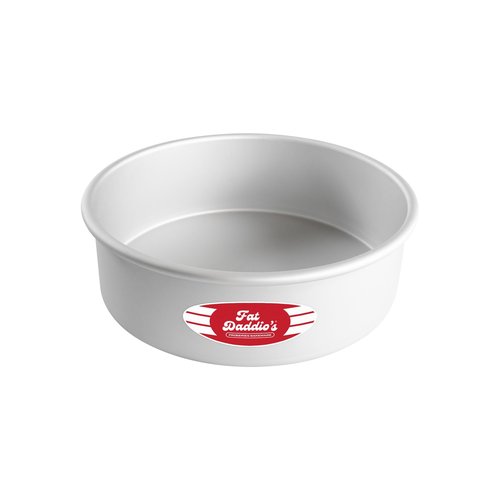 Fat Daddio's Anodized Aluminum Round Cake Pan, 9 x 3 Inch
