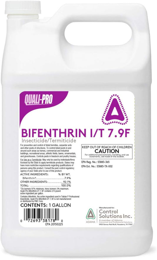 Bifenthrin I/T 7.9 F Insecticide - Effective Pest Control Solution | 1 Gallon