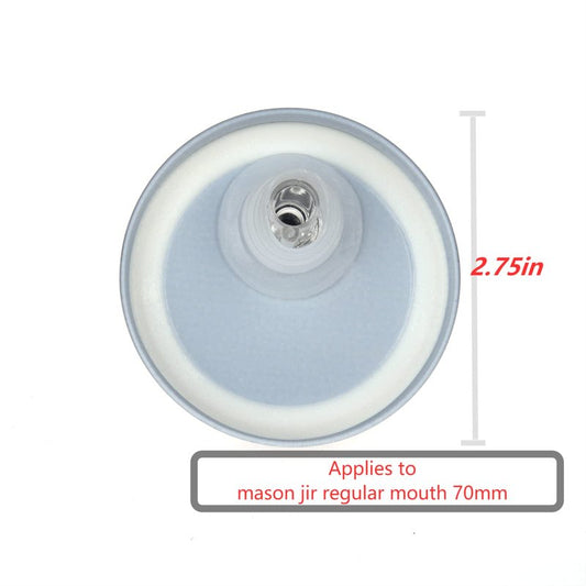 Mason Jar Pour Spouts. free flow Mason Jar Pour Spouts, mason jar for spout regular mouth size 70mm dispenser germination cover. Suitable for any liquid. Leak-Proof 4-Pack + 8 Lid Caps (silver color)