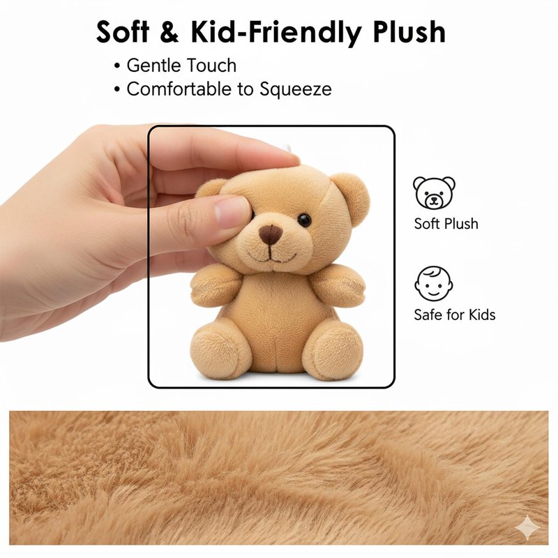 Yaliuliu Mini Stuffed Animals Bulk – 24 Pack Tiny Plushies Keychain for Kids, Small Animal Plush Toys for Classroom Rewards, Birthday Party Favors, Claw Machine, Easter, Halloween & Christmas