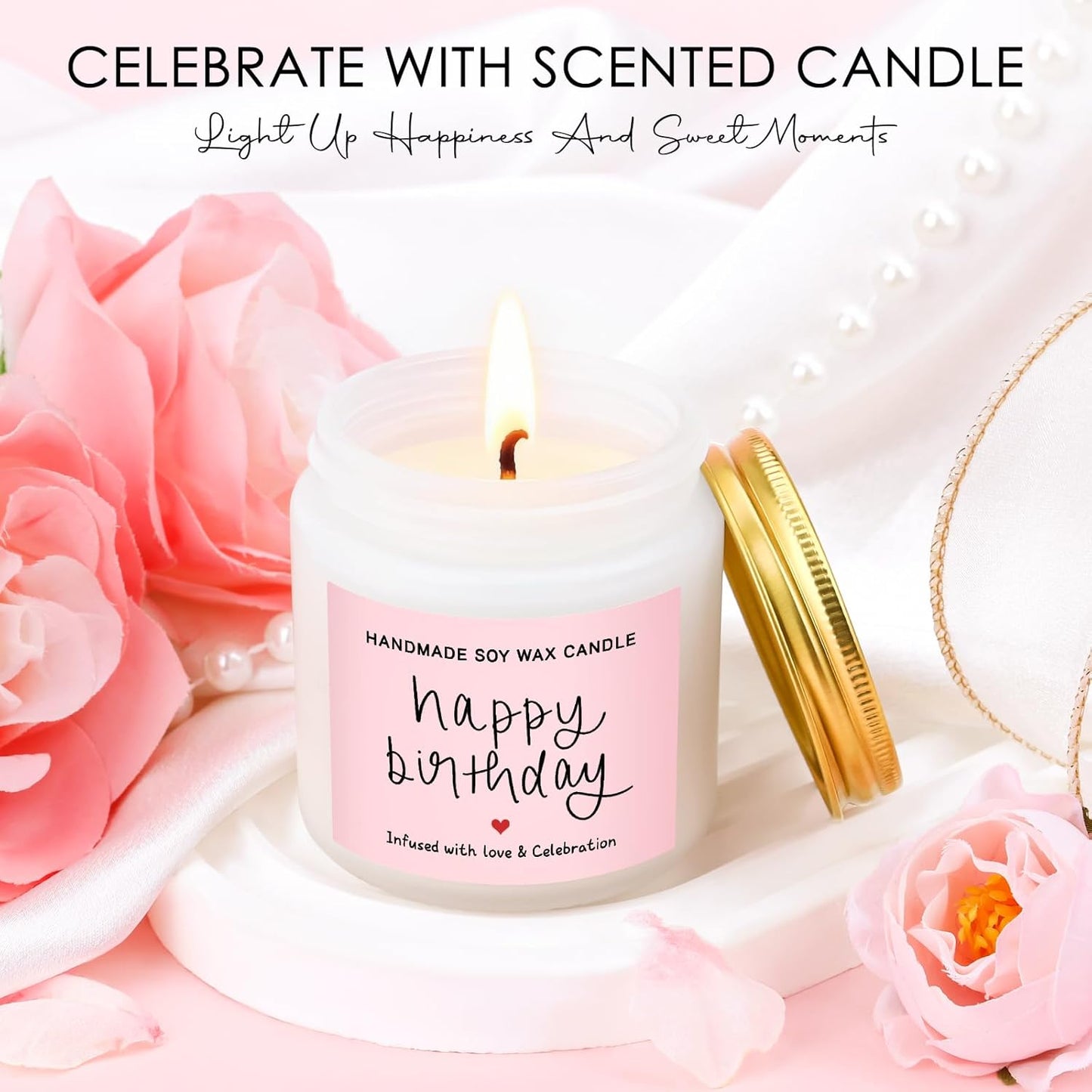 Regine Switzerland Birthday Gift Basket - Unique Pink Gift Box Set for Women | Perfect for Friends, Mom, Sister, and More