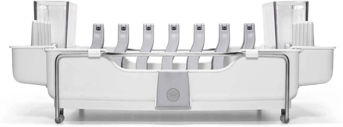 OXO Good Grips Foldaway Dish Rack - Space-Saving Design for Efficient Drying | Compact & Durable