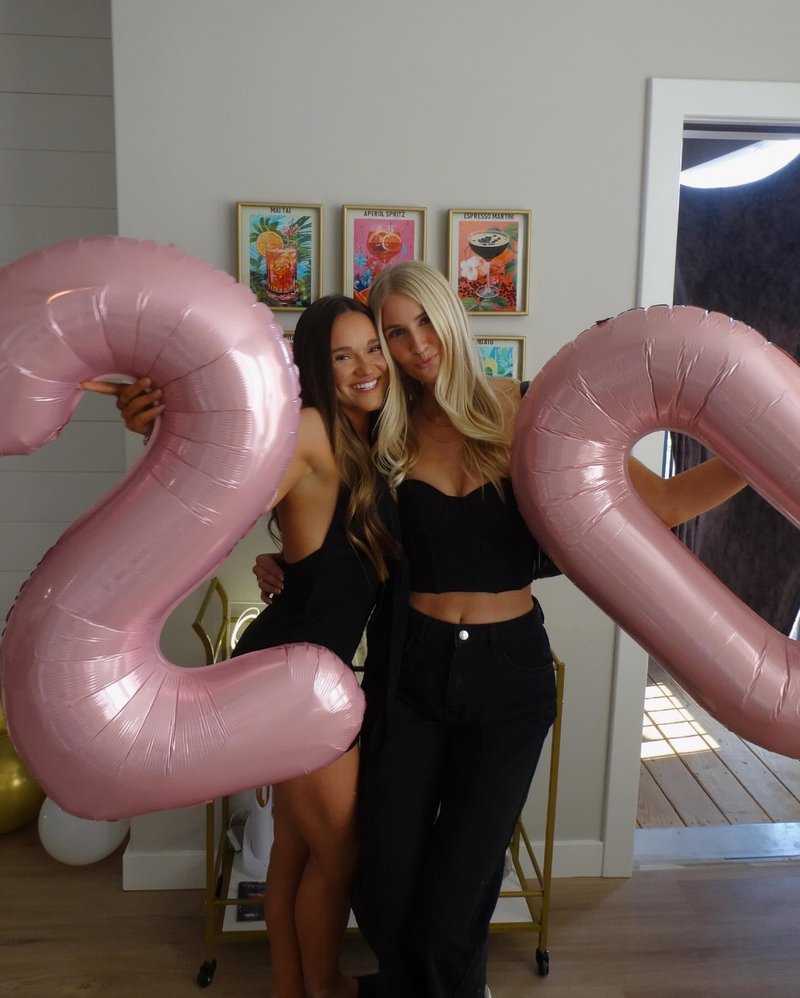 Pearlescent Pink Number 26 Balloons 40 inch, 26 Number Balloons, 26th Birthday Decorations, 26 Year Old Women Pastel Pink Party Supplies